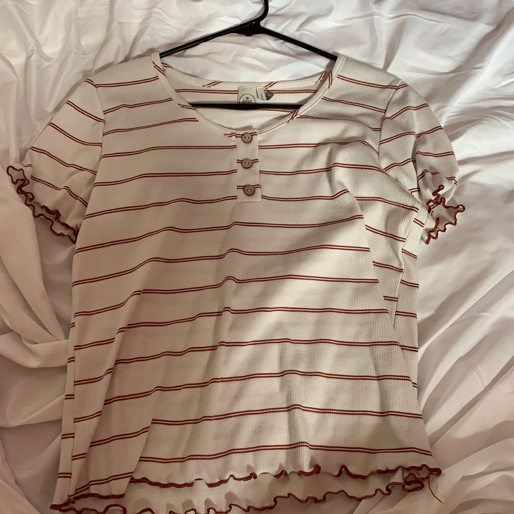 Button down T-shirt